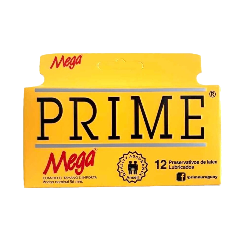 Preservativo Prime Mega 12 Unidades