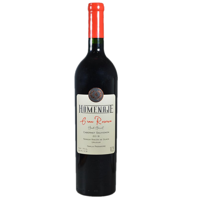 Vino Tinto Cabernet Sauvignon Gran Reserva Homenaje 750 Ml