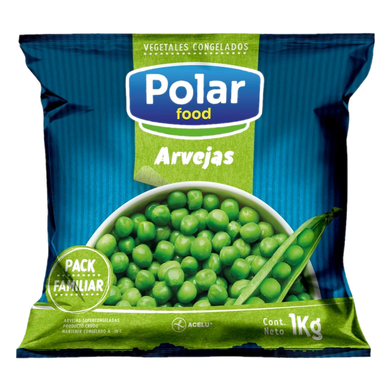 Arvejas Congeladas Polar Food 1 Kg