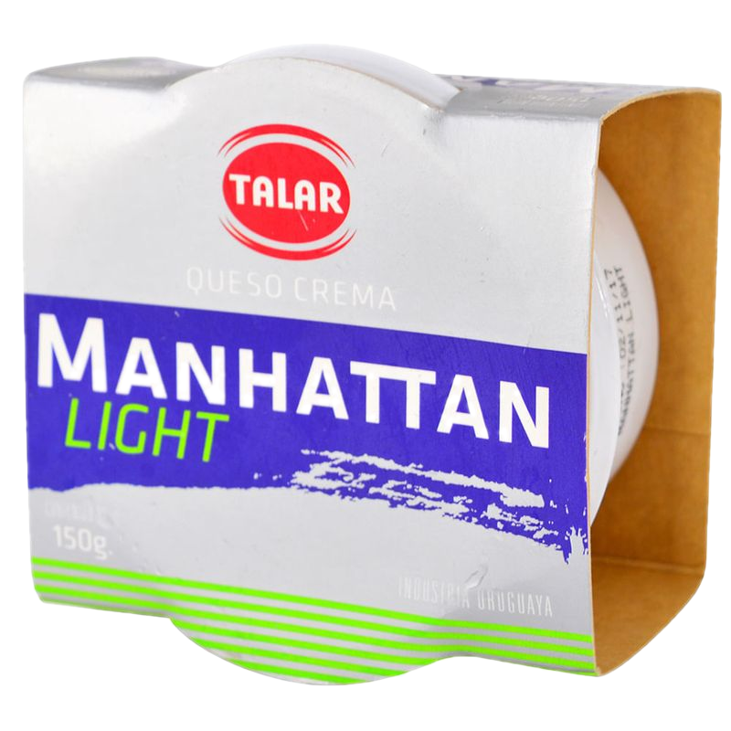 Queso Crema Talar Manhattan Light 150 G