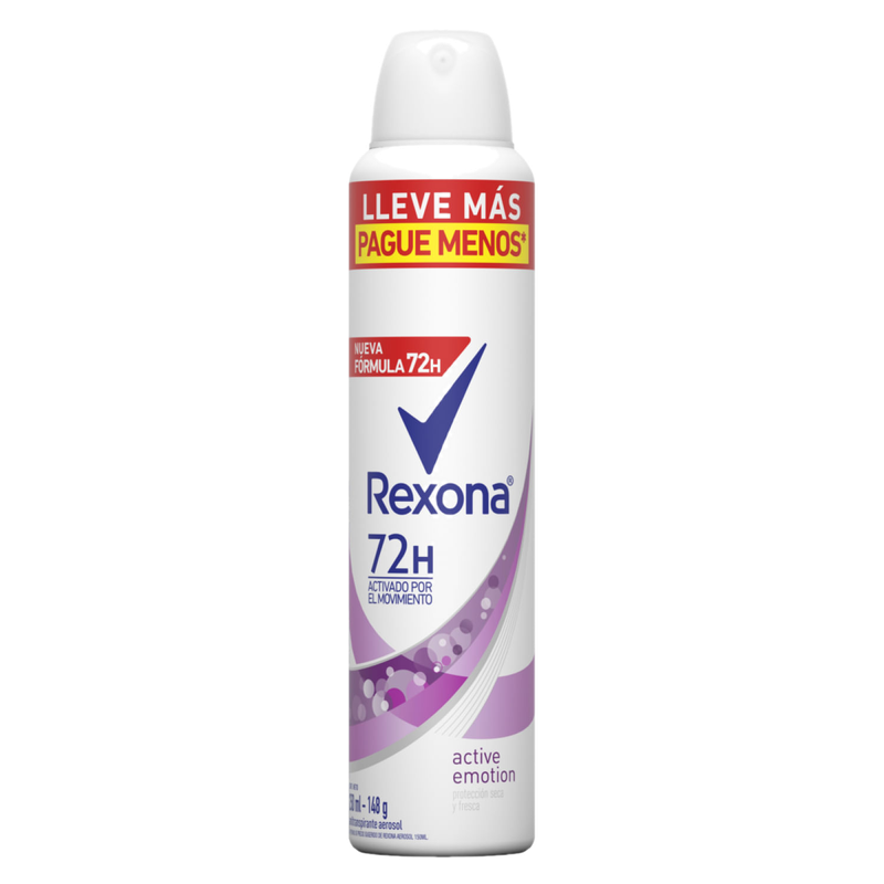 Desodorante Rexona Act Emot Aeresol 250 Ml