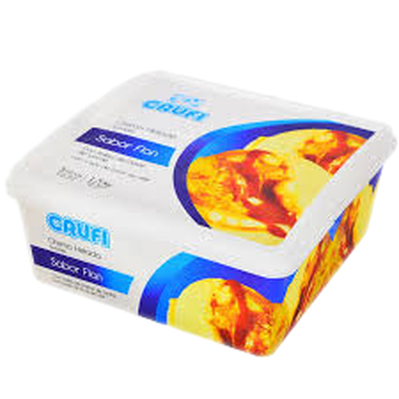 Helado Crufi Cassata Flan 3 L
