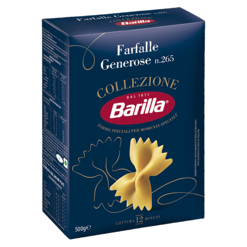 Fideos Trigo Duro Farfalle Barilla 500 G