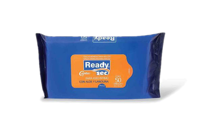 Readysec Capitas Toallas Humedas 50 Unidades