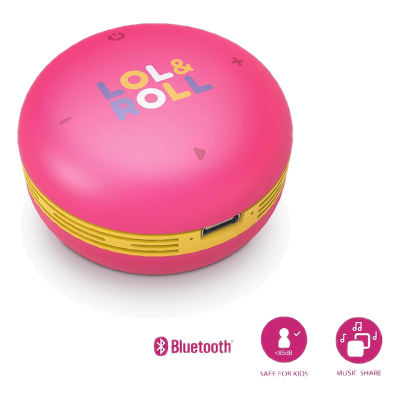 Parlante Energy Sistem Lol & Roll Kids Pink