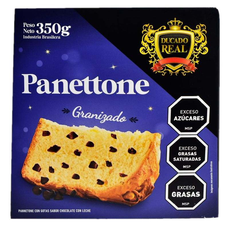 Panettone Con Gotas De Chocolate Ducado Real 350 G