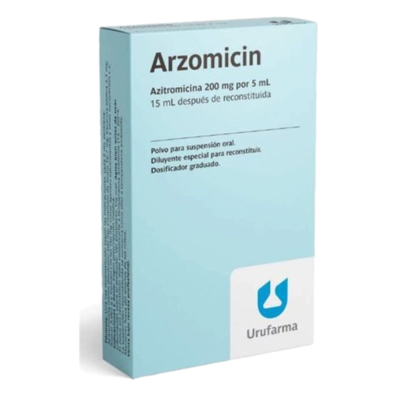 Arzomicin 200 Mg Suspensión 15 Ml