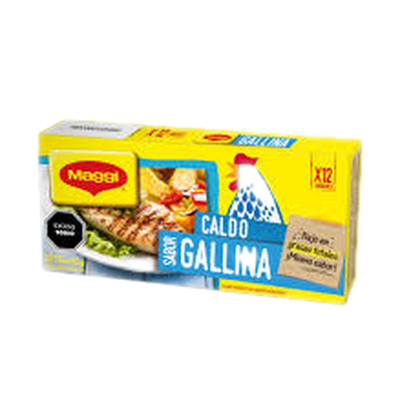 Caldo Gallina 12 Unidades Maggi