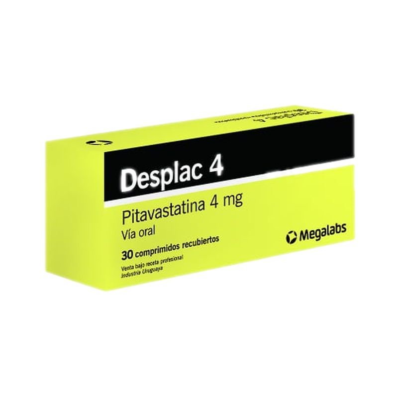 Desplac 4 Mg 30 Comprimidos Recubiertos