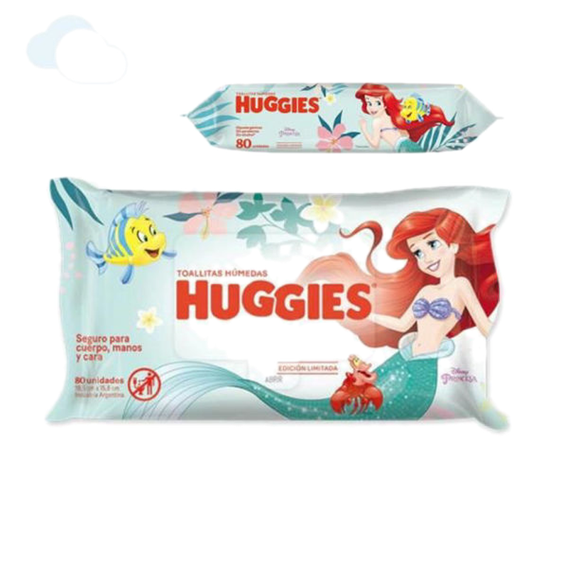 Huggies Toallas Cuidado Disney 80 Unidades