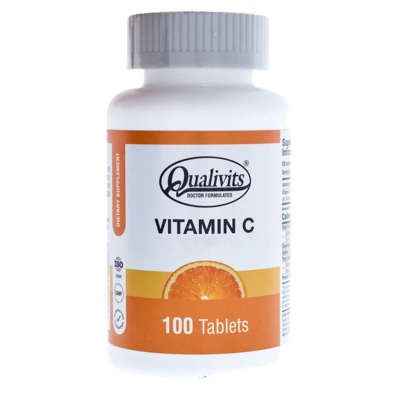 Vitamina C Qualivits 1000 Mg 100 Tabletas