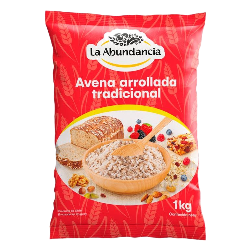 Avena Arrollada Tradicional La Abundancia 1 Kg