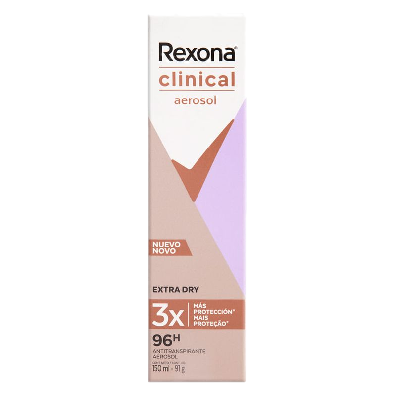 Desodorante Rexona Clinical Extra Dry 150 Ml