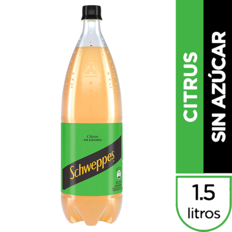 Refresco Schweppes Citrus Sin Azúcar 1.5 L