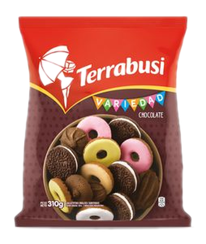 Galletas Variedad Choc 310 G Terrabusi