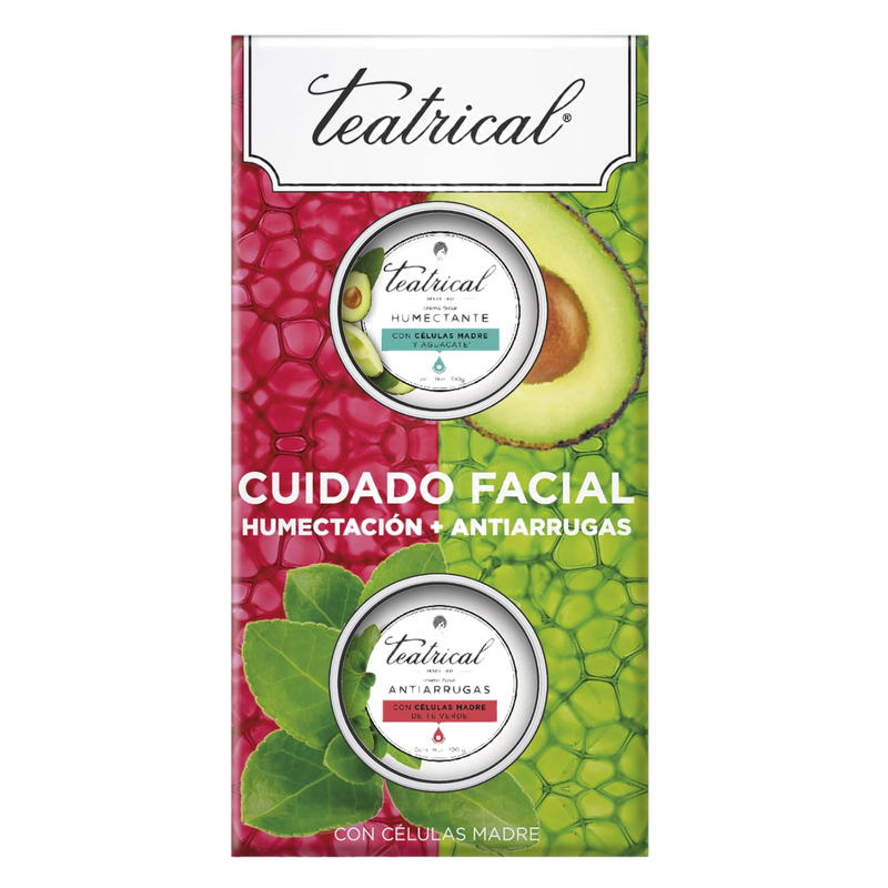 Crema Teatrical Humectante + Antiarrugas Con Celulas Madre 2