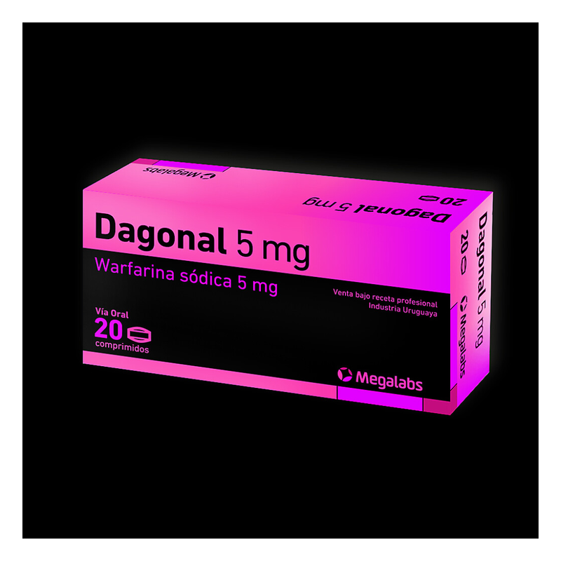 Dagonal 5 Ml X 20 Comprimidos