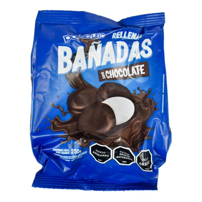 Galletitas Rellenas Bañadas Portezuelo 250 G
