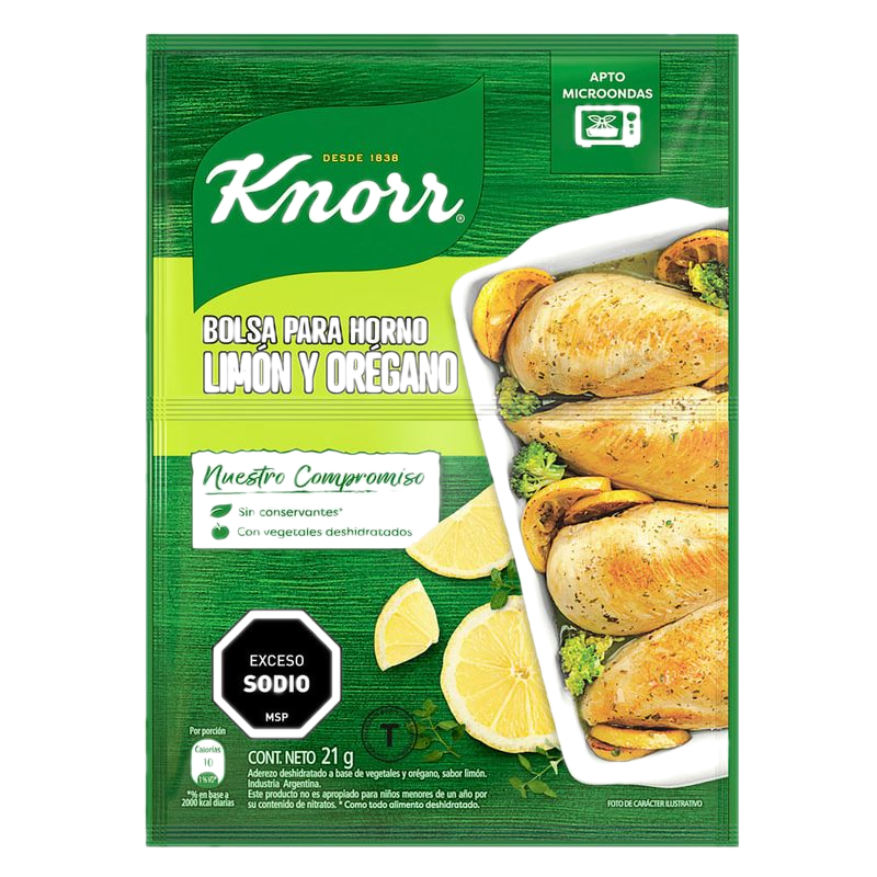 Base Knorr Limón Y Orégano