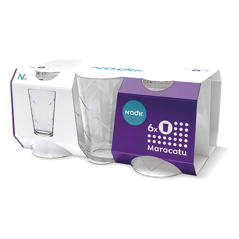 Vaso Multiuso 265 Ml 6 Unidades