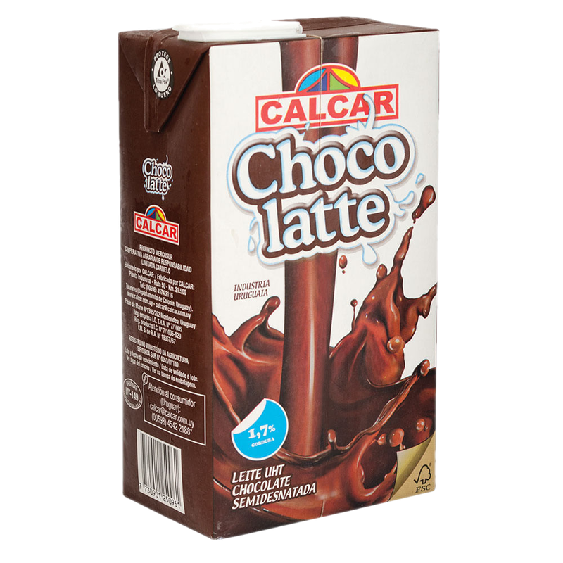 Leche Chocolatada Calcar Caja 1 L