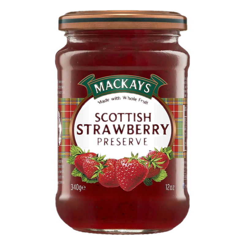 Mermelada Scottish Strawberry Preserve Mackays 340 G
