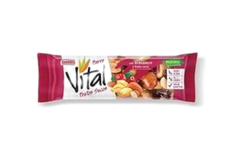 Barra Cereal Bimbo Vital Arandanos Y Frutos Secos