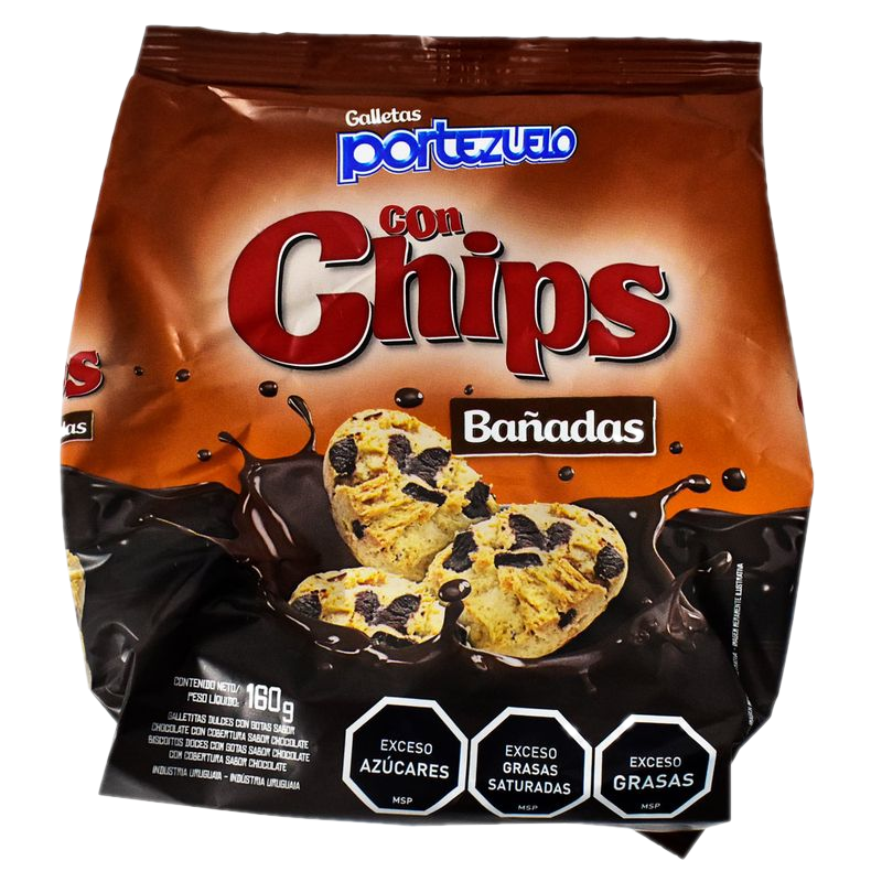 Galletita Con Chips Bañadas Portezuelo 160 G