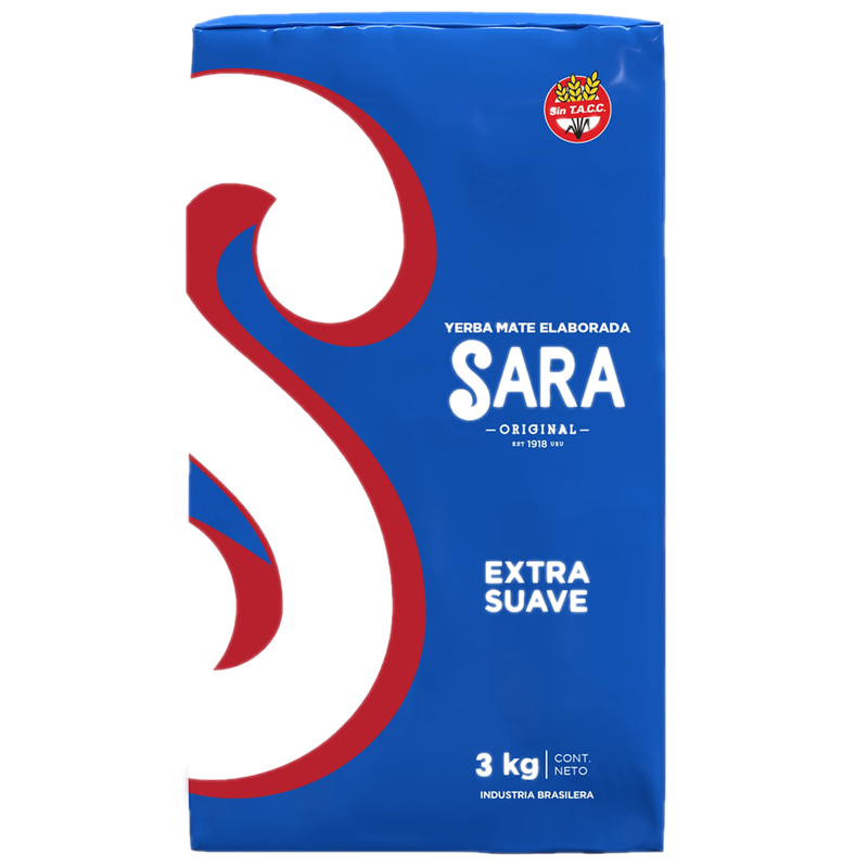 Yerba Sara Suave 3 Kg