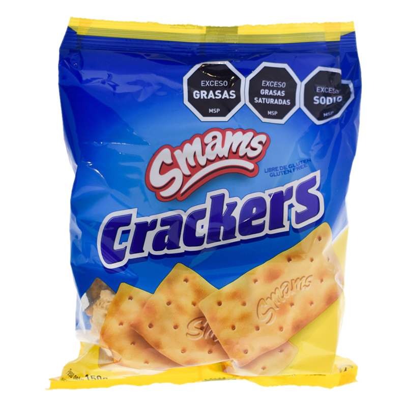 Galleta Crackers Gluten Free Smams 150 G