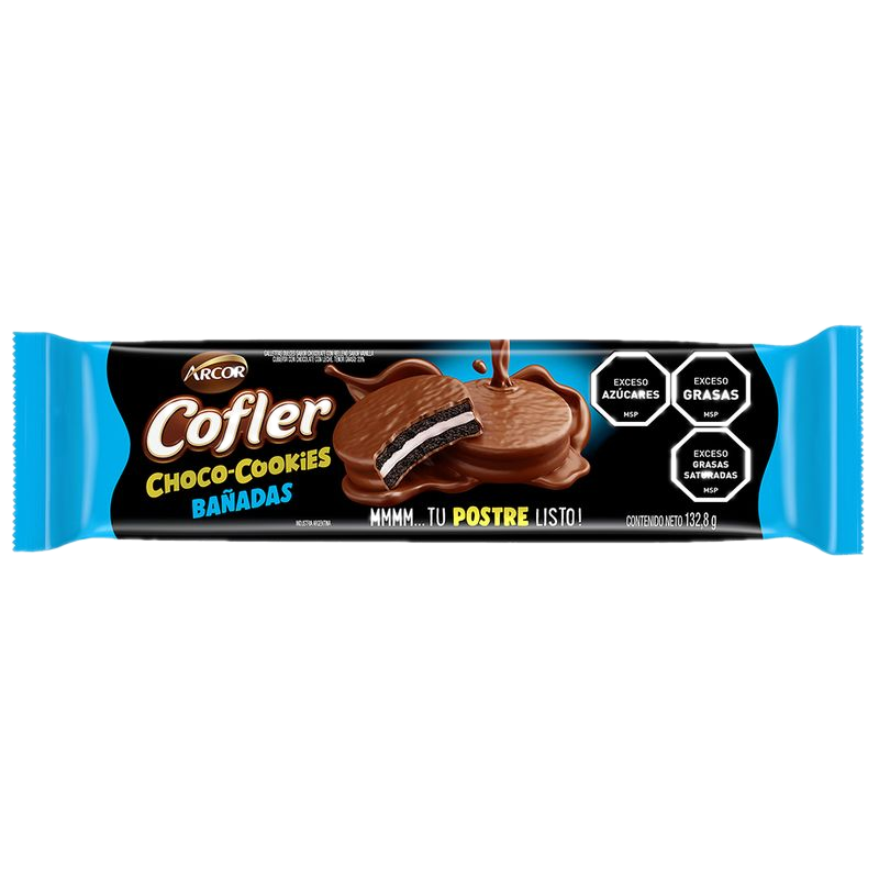 Galletitas Bañadas Cofler Vainilla 132.8 G