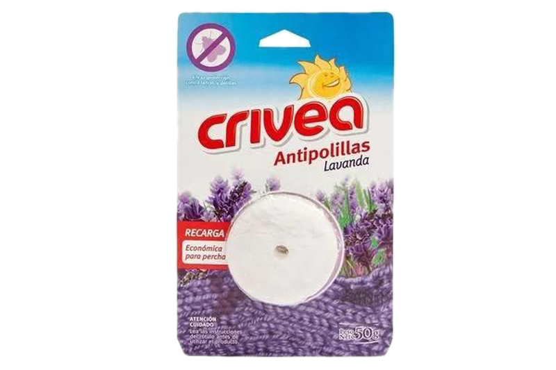 Crivea Matapolillas Repuesto Percha Lavanda 50 G