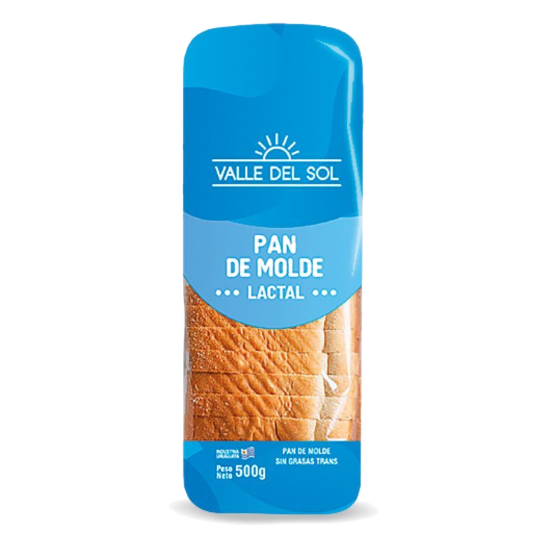 Pan Lactal Valle Del Sol 500 G