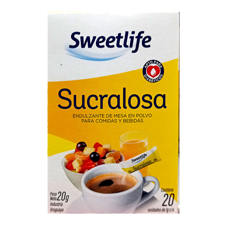 Edulcorante Sweetlife 20 Sobres