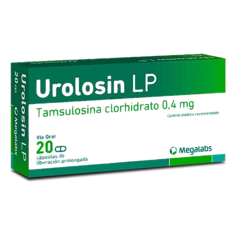 Urolosin 0.4 Mg 20 Cápsulas Liberación Prolongada