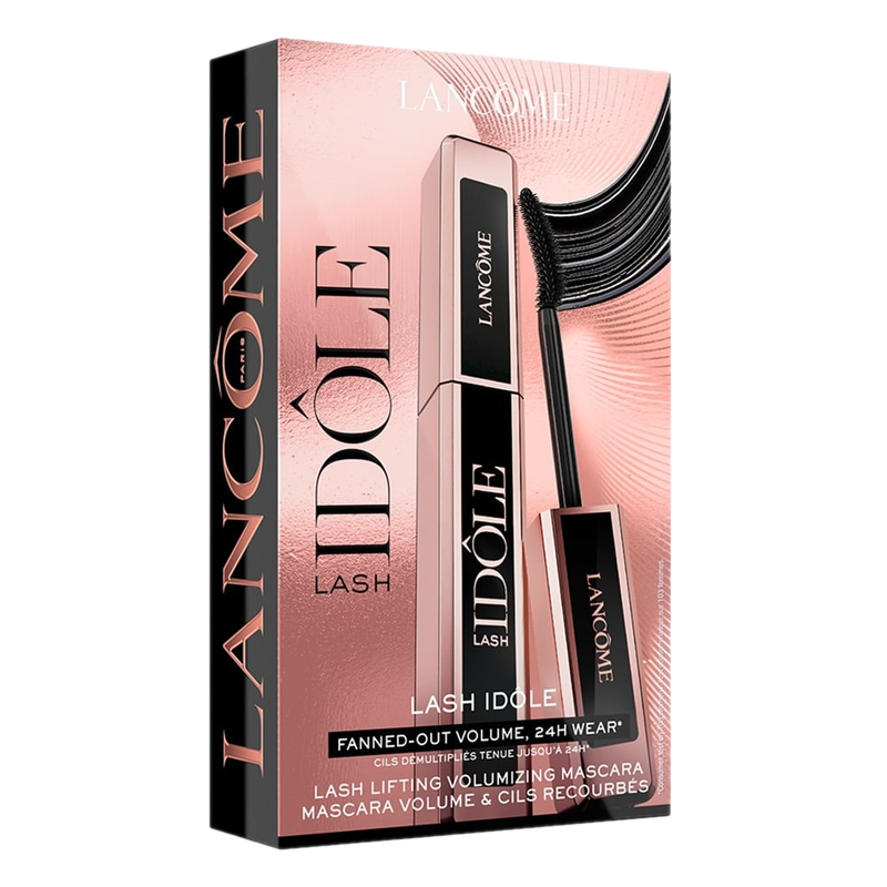 Cofre Lancôme Máscara De Pestañas Lash Idôle + Mini Delineador Khol + Desmaquillante Bi Facil 30 Ml