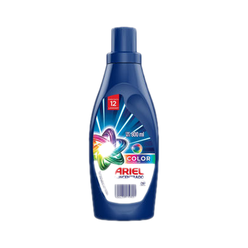 Jabón Líquido Ariel Color Concentrado 800 Ml