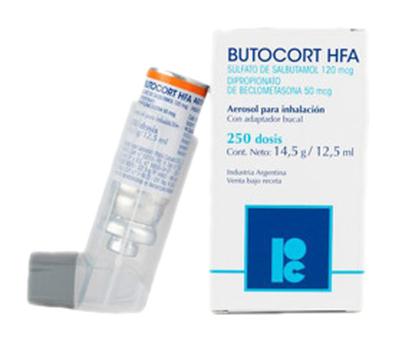 Butocort Aerosol 100+50 Mcg [250 Dosis]