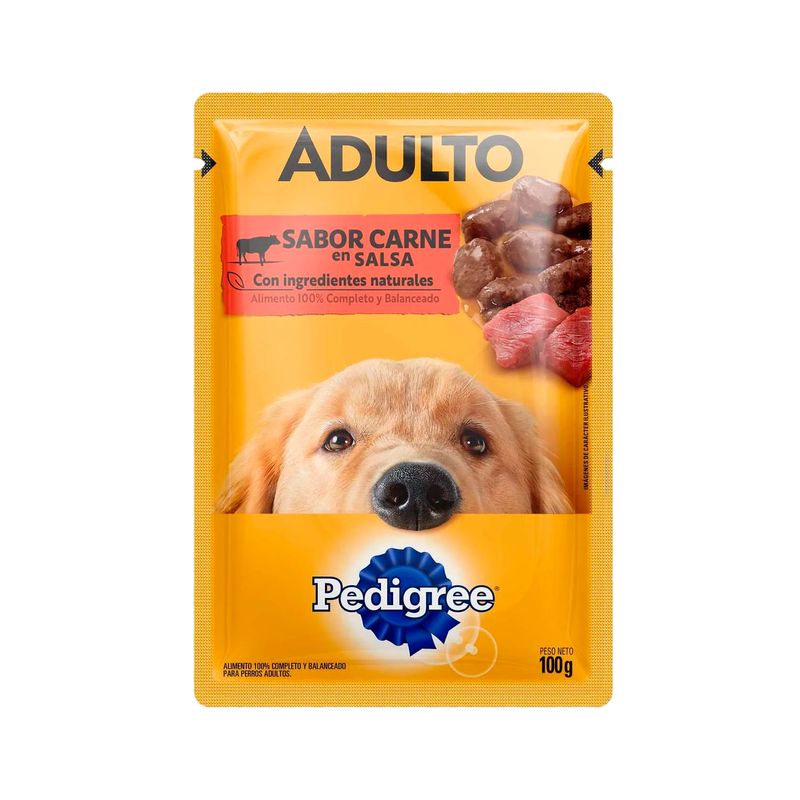 Alimento Humedo Pedigree Adulto Carne 100 G
