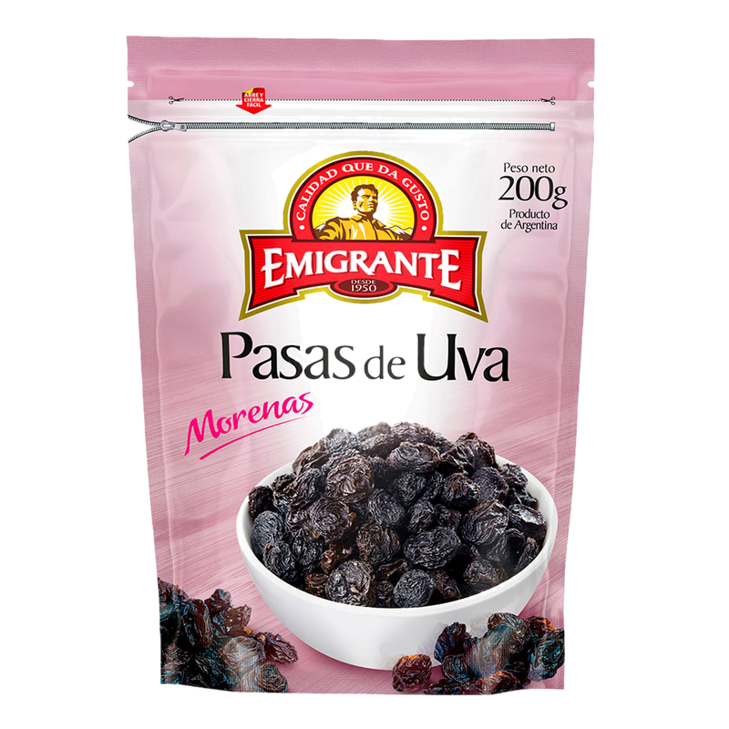 Pasas De Uva Emigrante 200 G