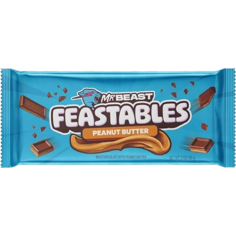 Chocolate Feastables Mr Beast Mantequilla De Mani 2.1 Oz