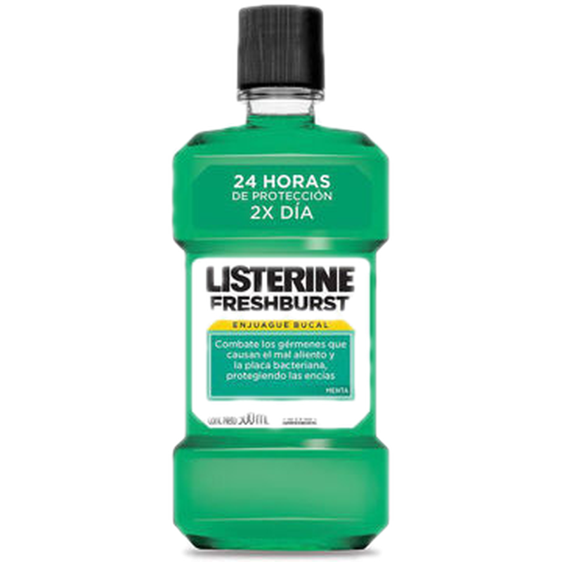 Listerine Fresh Burst Frescura Intensa Menta Fresca 500 Ml