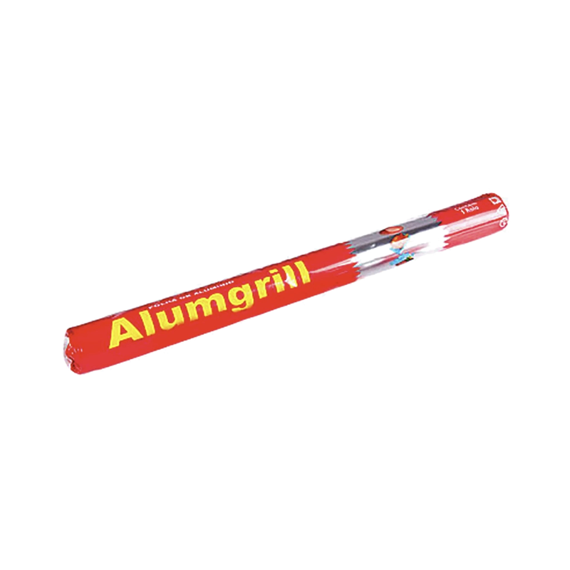 Papel Aluminio Alumgrill Gaboardi Rollo 4 M 45 Cm