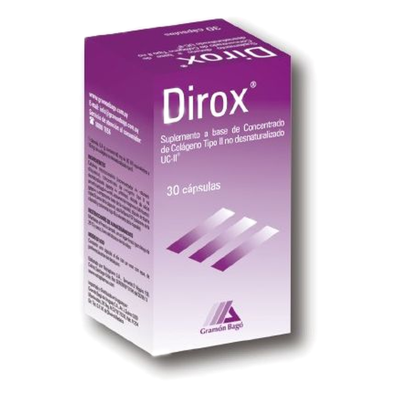 Dirox X 30 Cápsulas