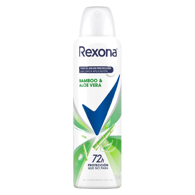 Antitranspirante En Aerosol Rexona Woman Bamboo Y Aloe Vera 150 Ml