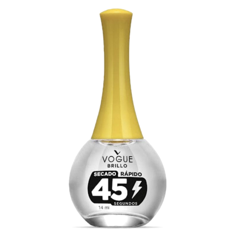 Esmalte Fantastic Vogue Efecto Gel Brillo Rápido Secado