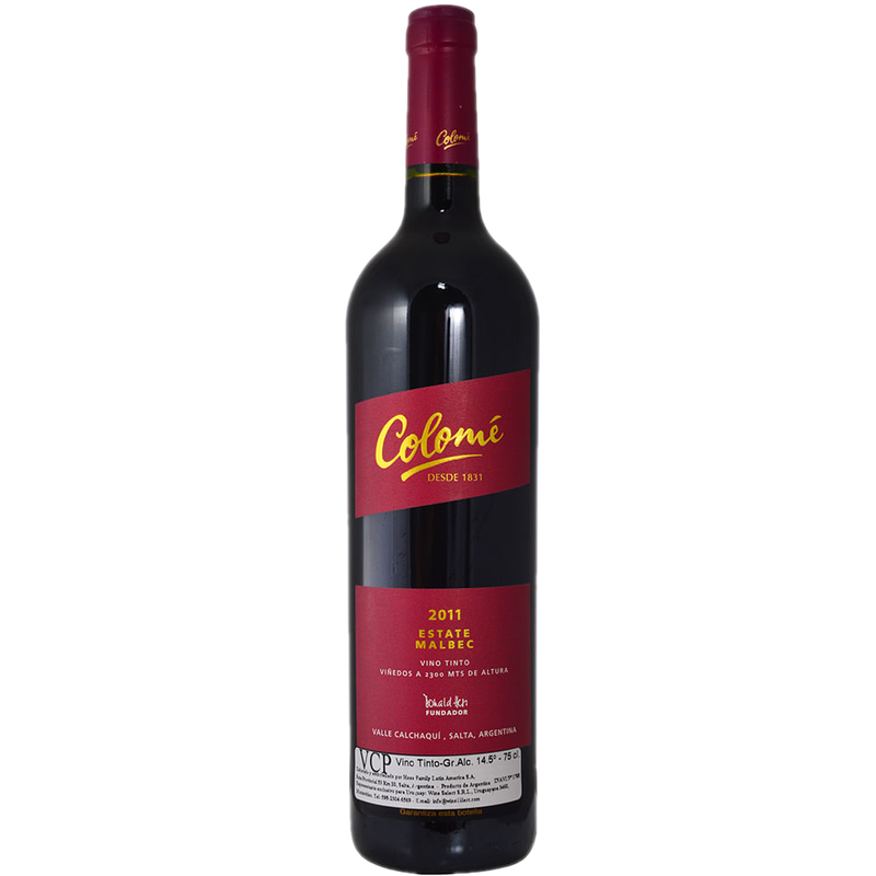 Vino Colome Estate Malbec 750 Ml