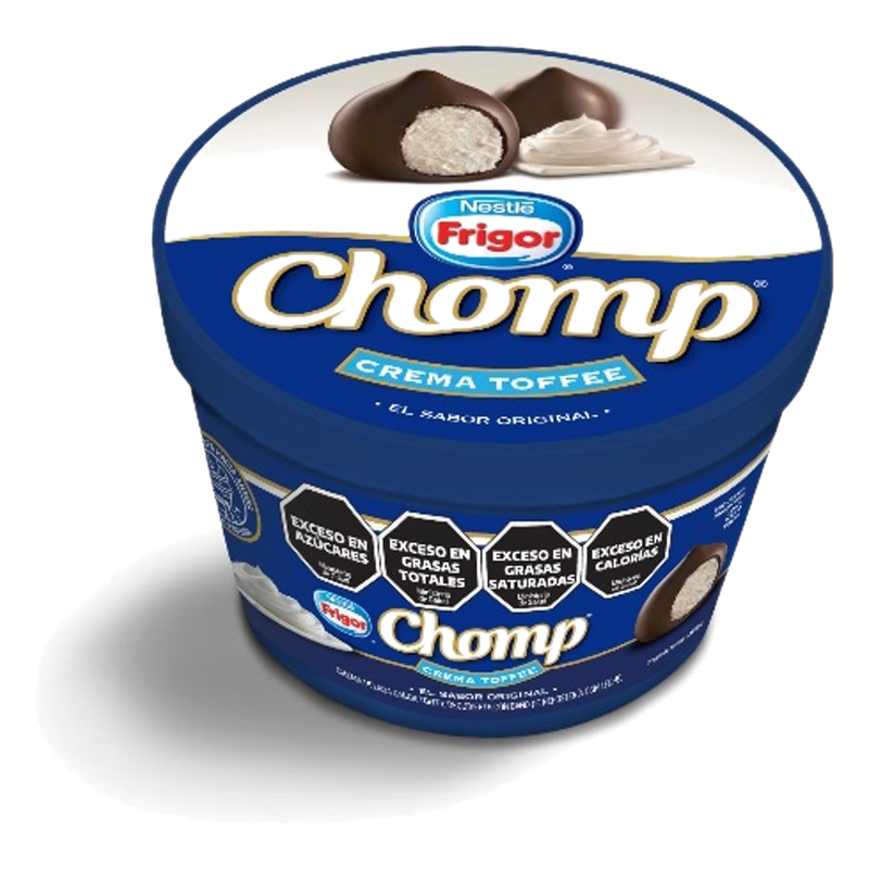 Bombones De Helados Sabor Crema Toffee Chomp 180 G