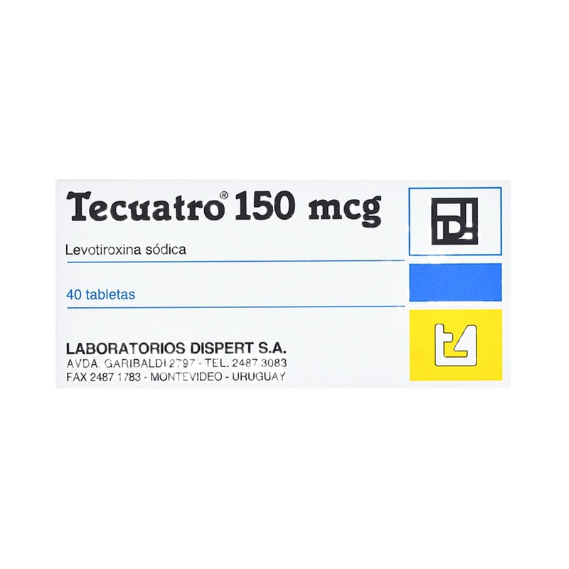 Tecuatro 150 Mcg 40 Comprimidos