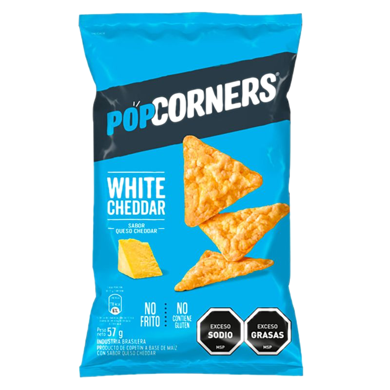 Snack Popcorners White Cheddar 57 G